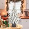 11" Mini Flocked Christmas Tree – Snowed Artificial Pine in Pot, Tabletop Winter Holiday Home Decor
